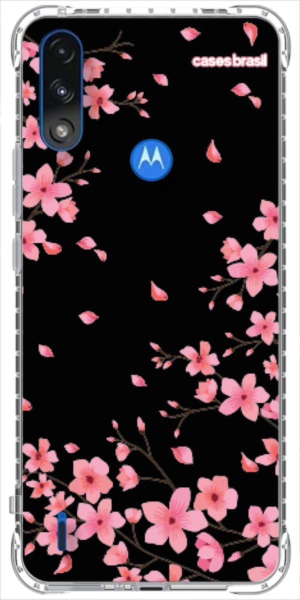 Capinha para Celular Flores de Cerejeira