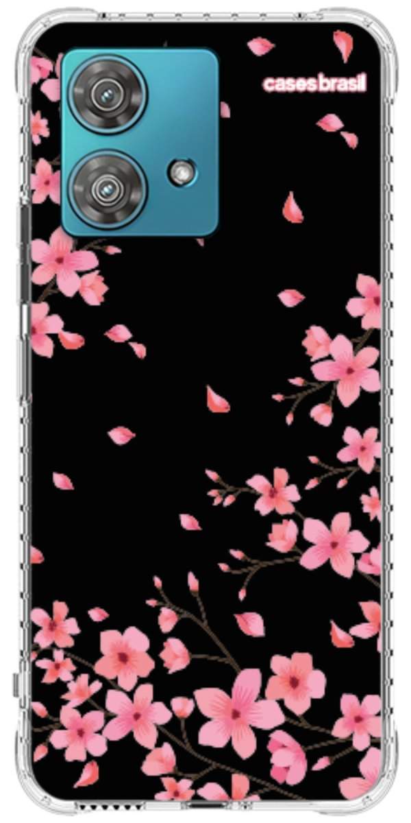 Capinha para Celular Flores de Cerejeira