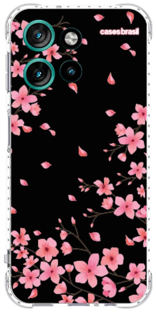Capinha para Celular Flores de Cerejeira