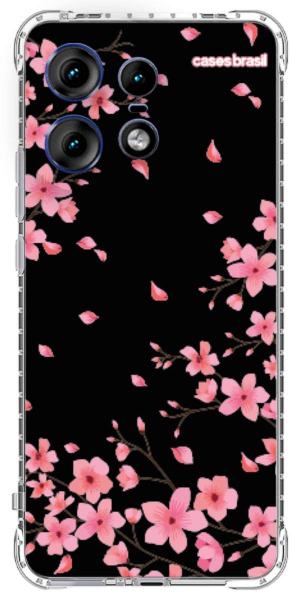 Capinha para Celular Flores de Cerejeira