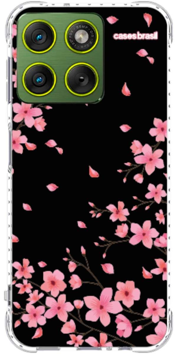 Capinha para Celular Flores de Cerejeira