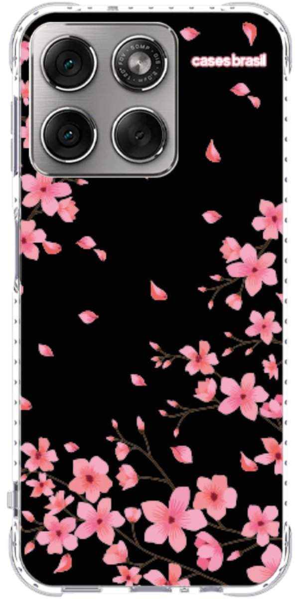 Capinha para Celular Flores de Cerejeira