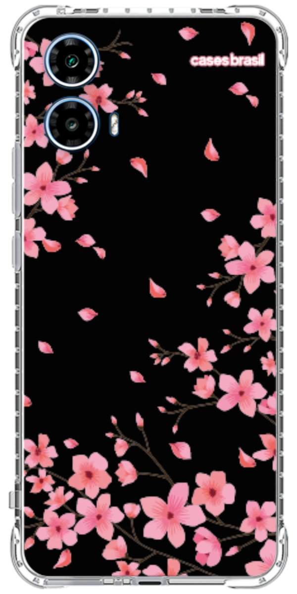 Capinha para Celular Flores de Cerejeira