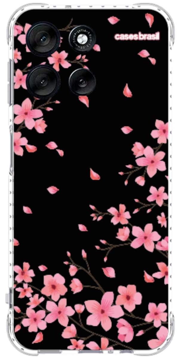 Capinha para Celular Flores de Cerejeira