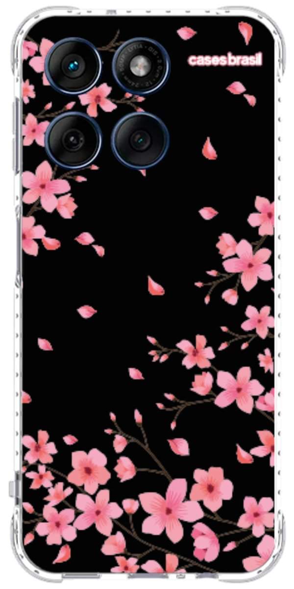 Capinha para Celular Flores de Cerejeira