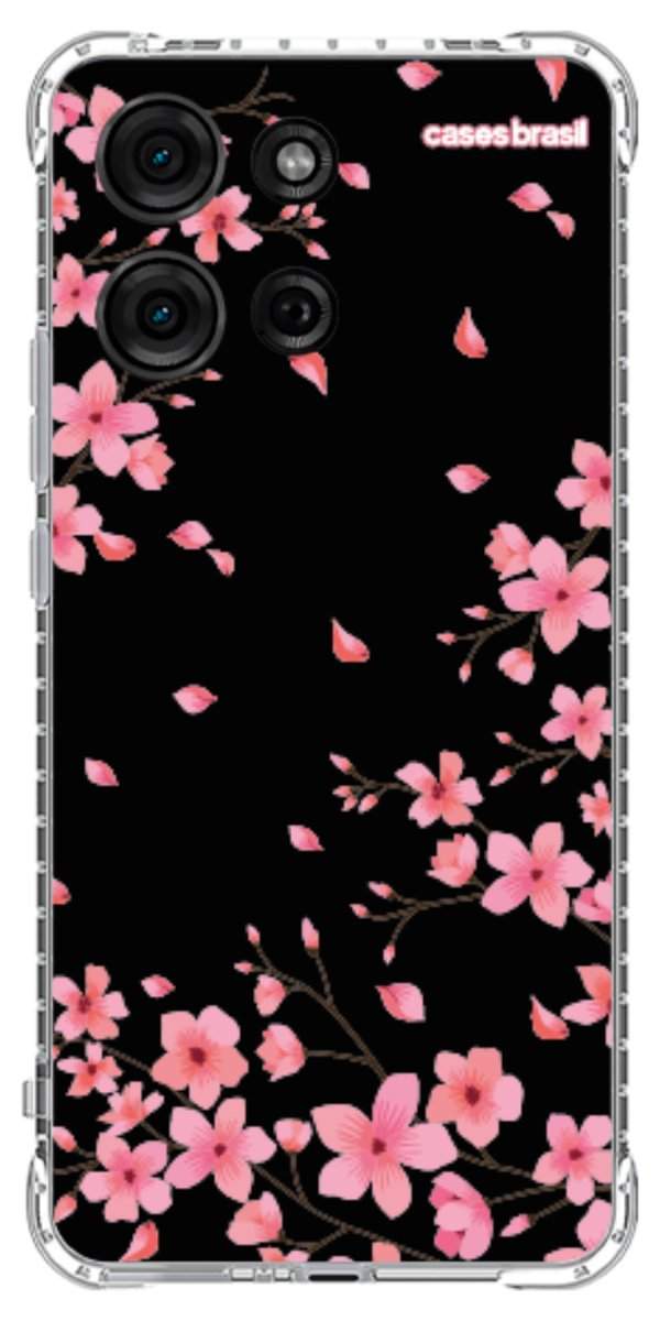Capinha para Celular Flores de Cerejeira