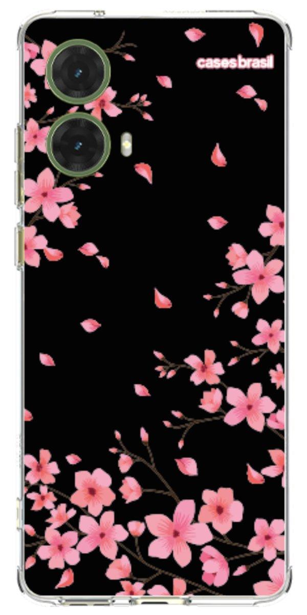 Capinha para Celular Flores de Cerejeira