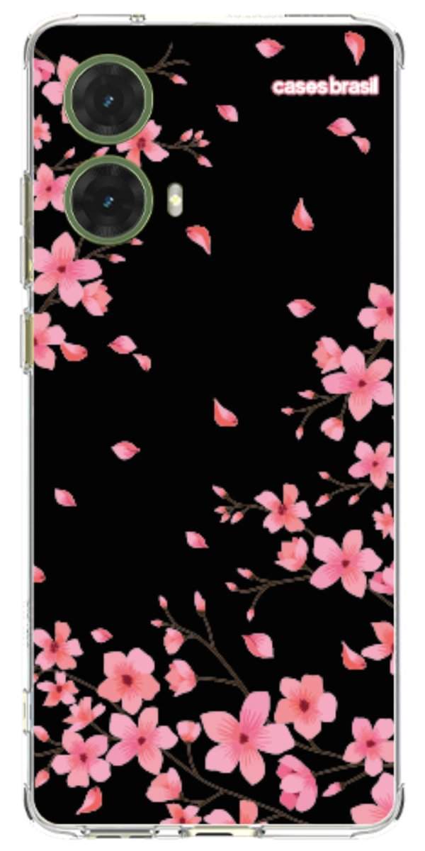 Capinha para Celular Flores de Cerejeira