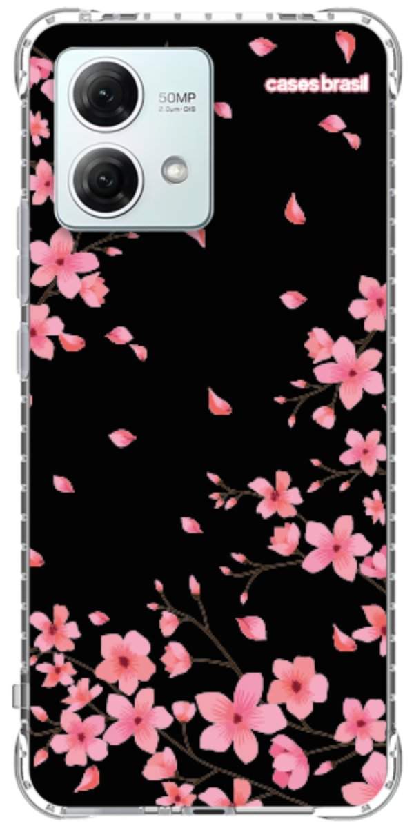 Capinha para Celular Flores de Cerejeira