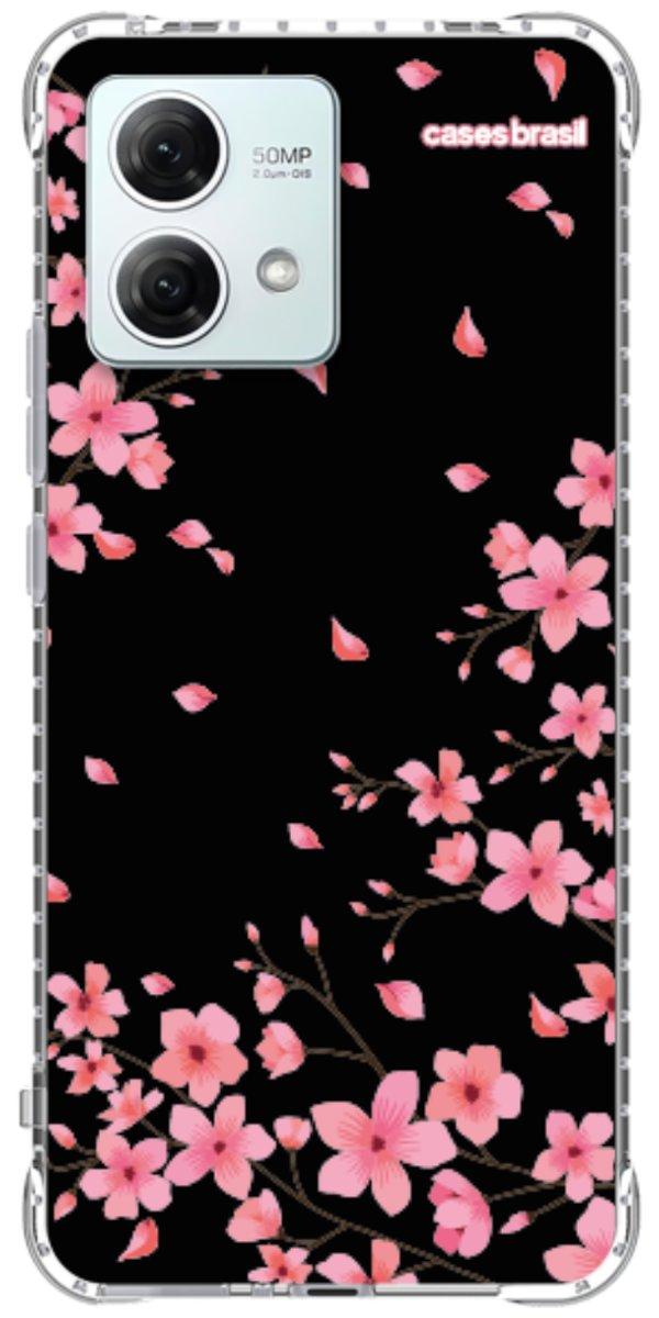 Capinha para Celular Flores de Cerejeira