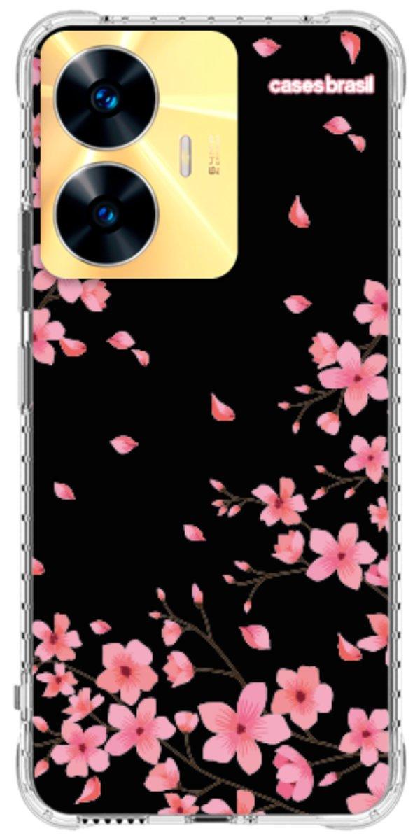 Capinha para Celular Flores de Cerejeira