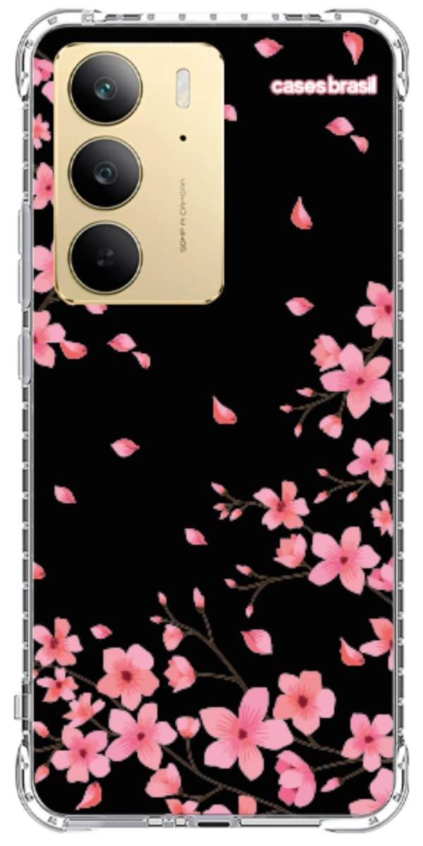 Capinha para Celular Flores de Cerejeira