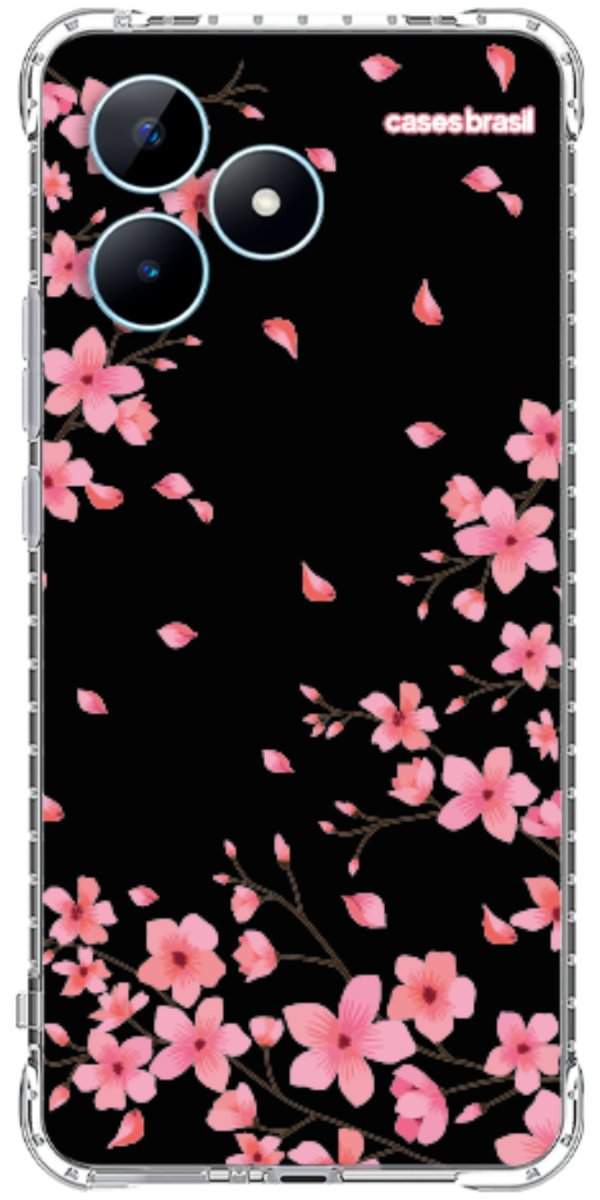 Capinha para Celular Flores de Cerejeira