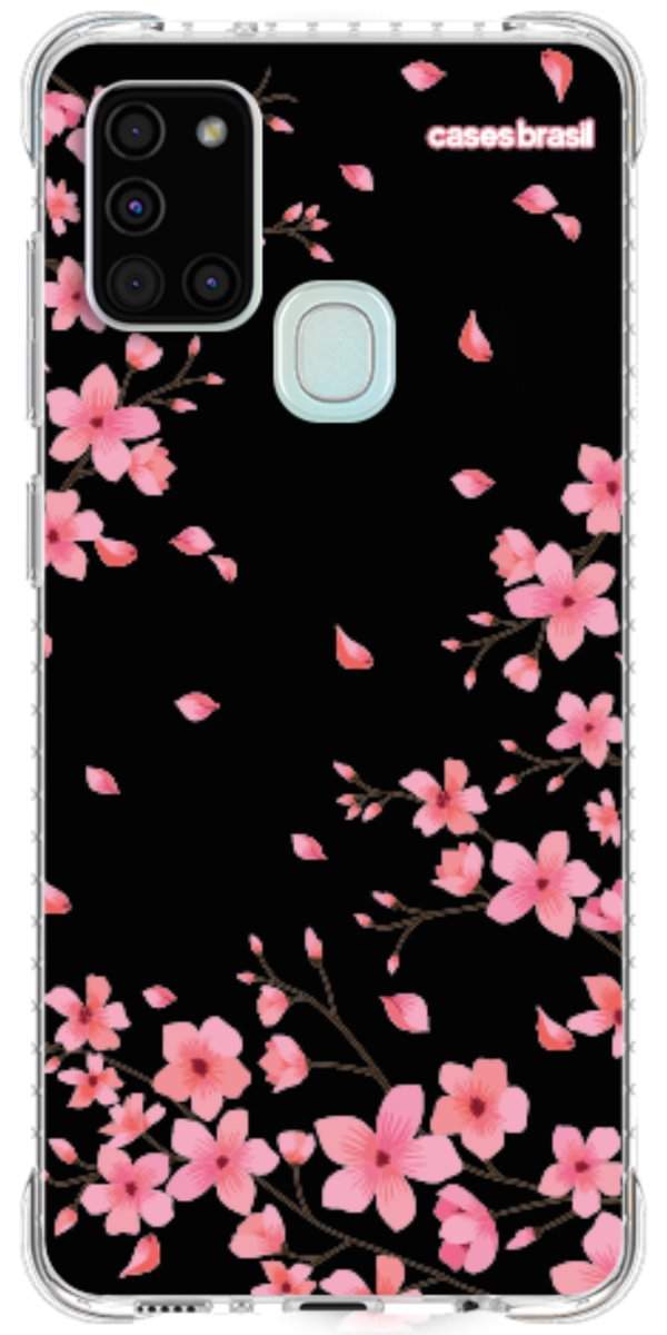 Capinha para Celular Flores de Cerejeira