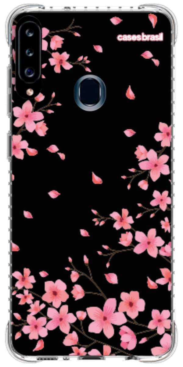 Capinha para Celular Flores de Cerejeira