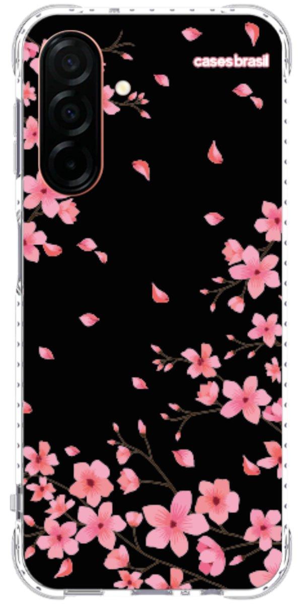 Capinha para Celular Flores de Cerejeira