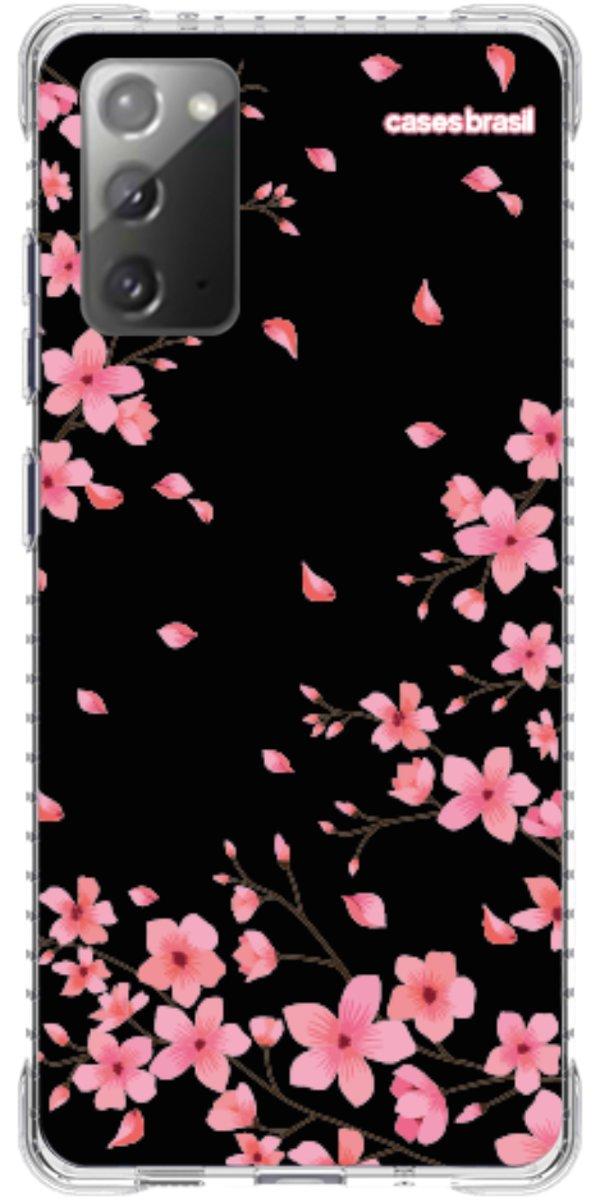 Capinha para Celular Flores de Cerejeira