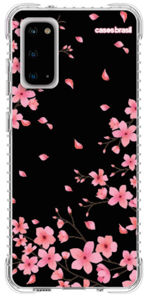 Capinha para Celular Flores de Cerejeira