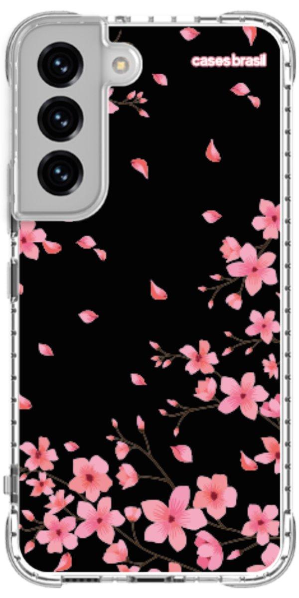 Capinha para Celular Flores de Cerejeira