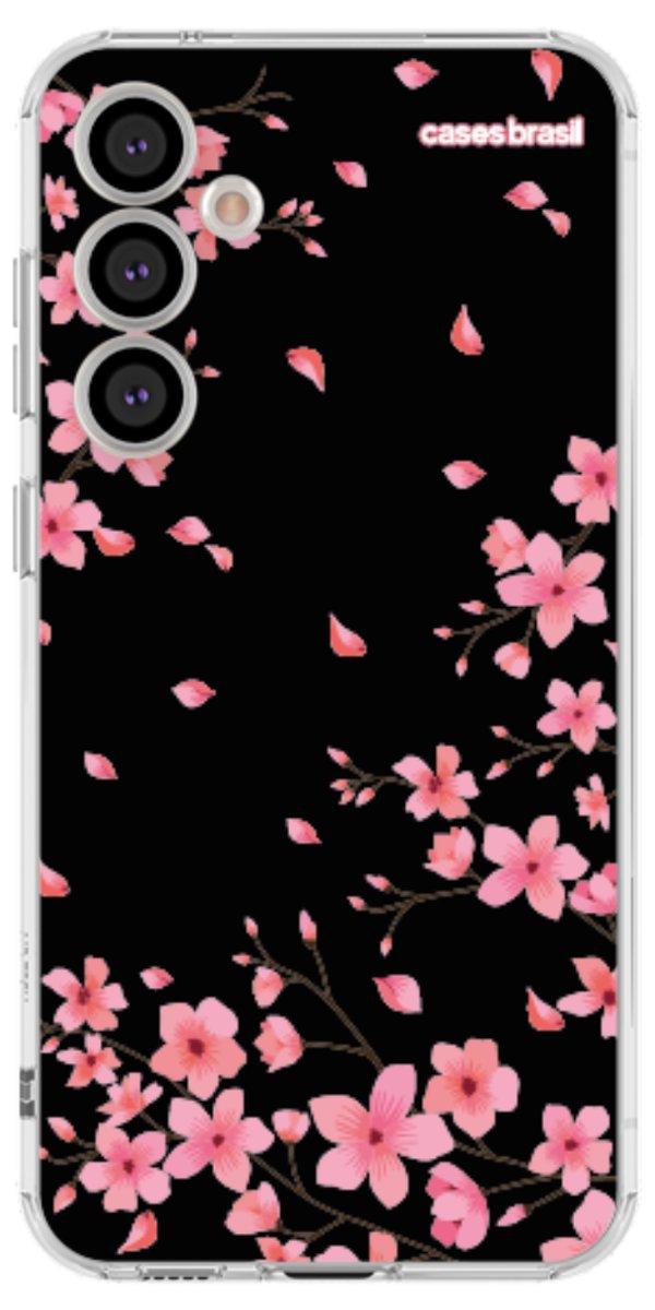 Capinha para Celular Flores de Cerejeira