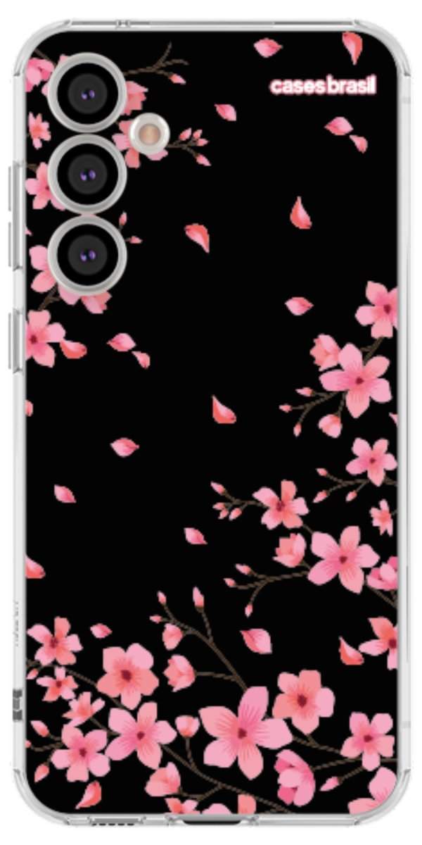 Capinha para Celular Flores de Cerejeira