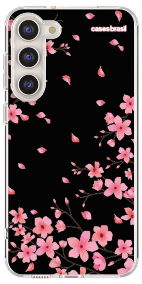 Capinha para Celular Flores de Cerejeira