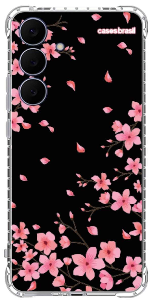 Capinha para Celular Flores de Cerejeira