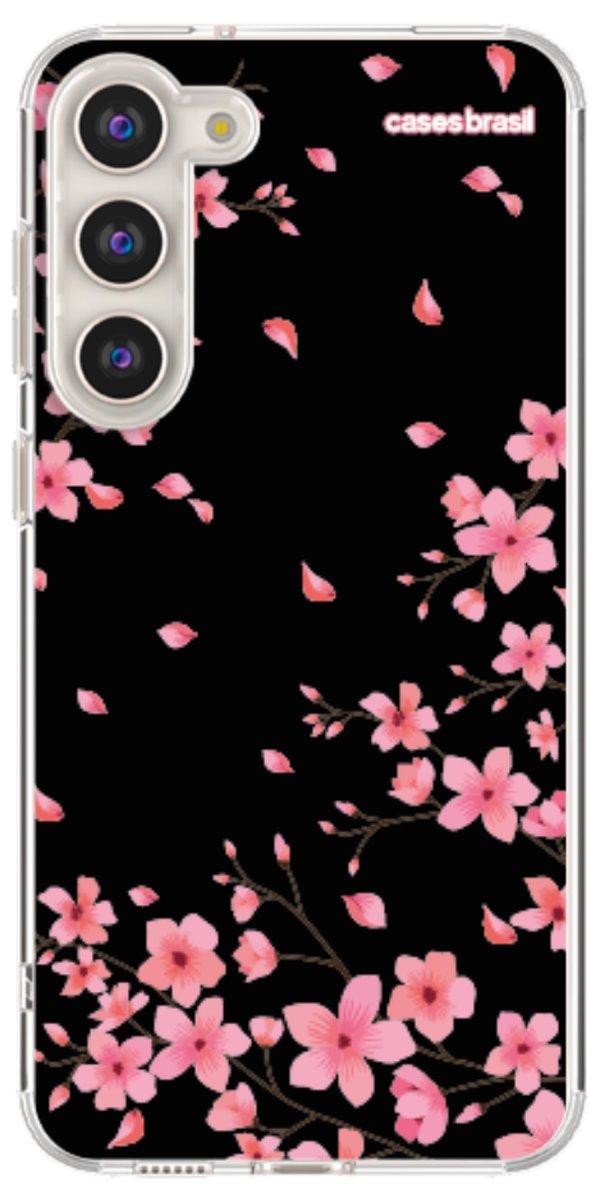Capinha para Celular Flores de Cerejeira