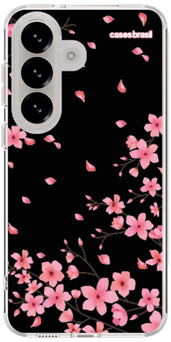 Capinha para Celular Flores de Cerejeira