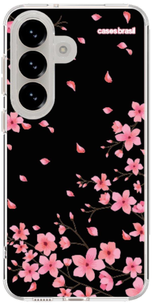 Capinha para Celular Flores de Cerejeira