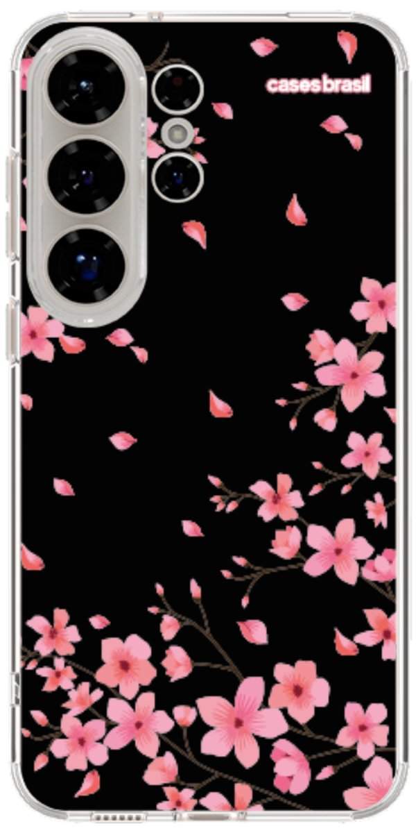 Capinha para Celular Flores de Cerejeira