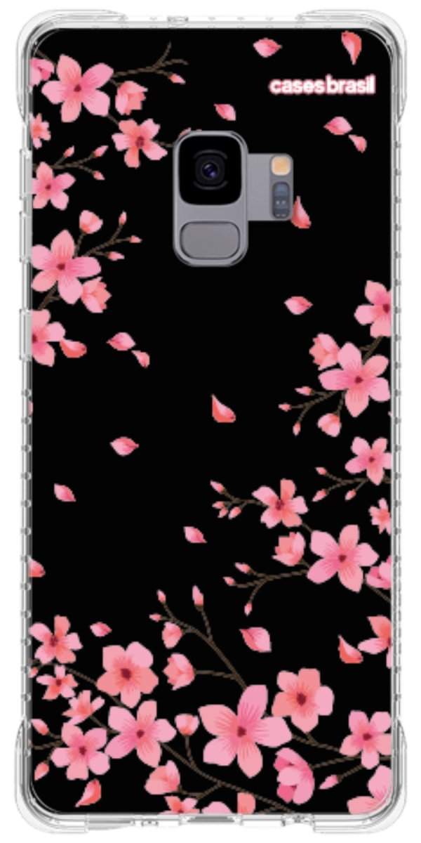 Capinha para Celular Flores de Cerejeira