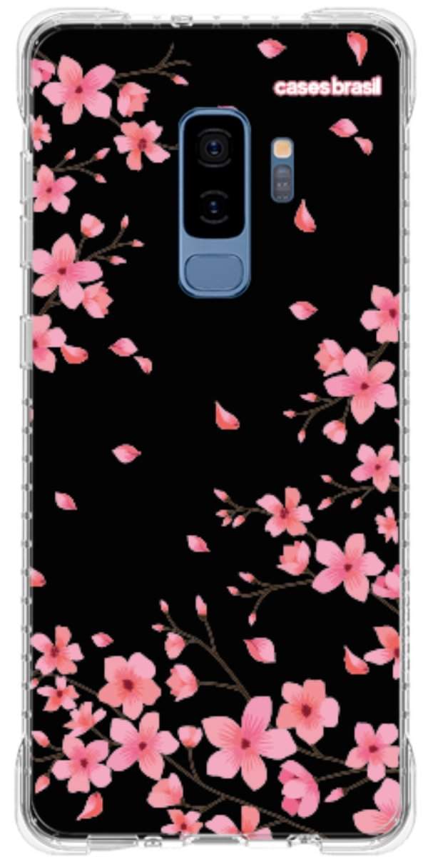 Capinha para Celular Flores de Cerejeira
