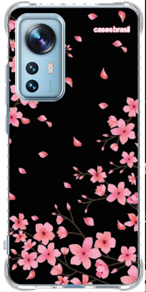 Capinha para Celular Flores de Cerejeira