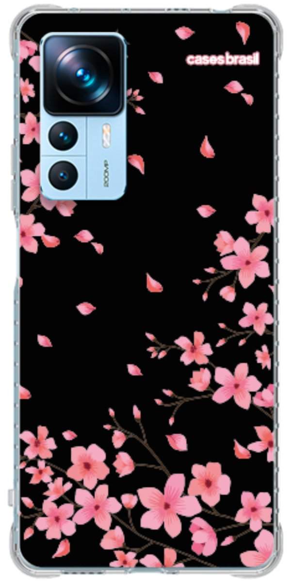 Capinha para Celular Flores de Cerejeira