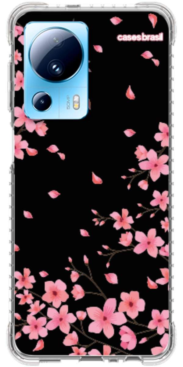 Capinha para Celular Flores de Cerejeira