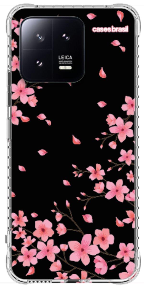 Capinha para Celular Flores de Cerejeira