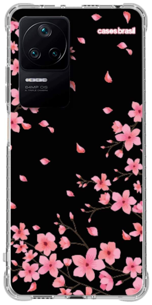 Capinha para Celular Flores de Cerejeira