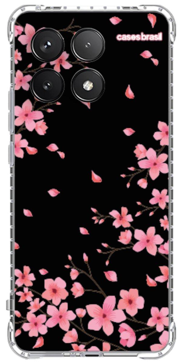 Capinha para Celular Flores de Cerejeira