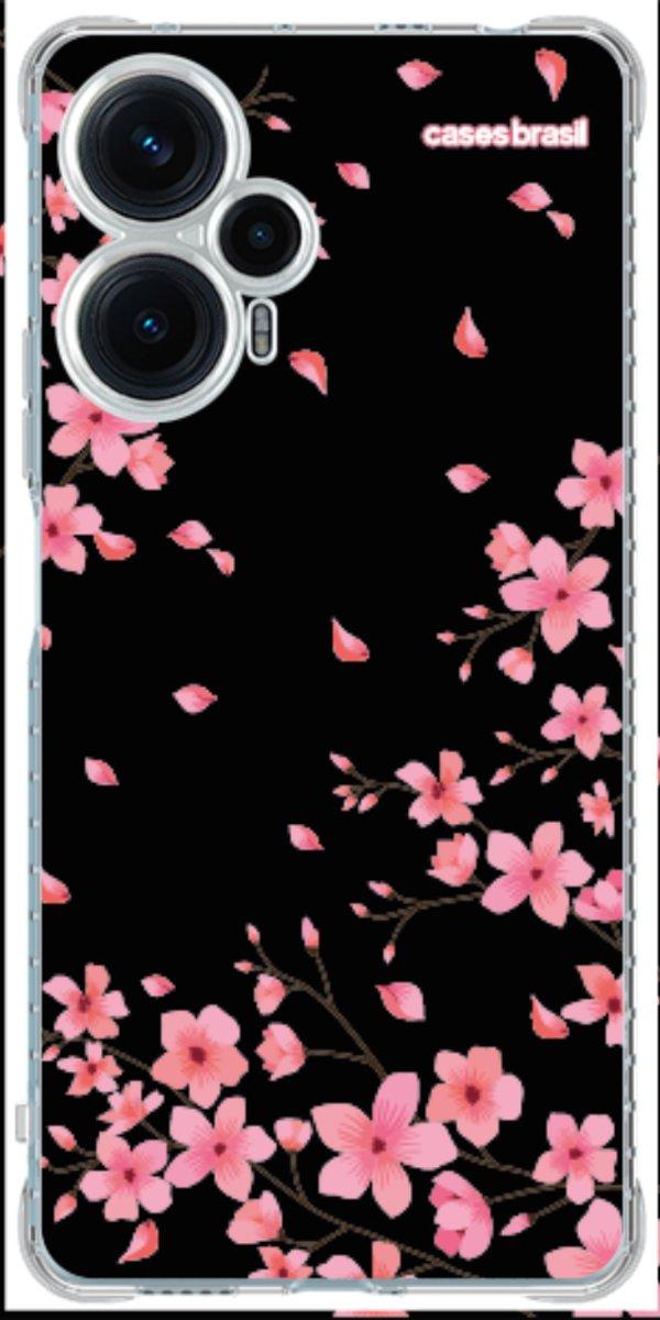 Capinha para Celular Flores de Cerejeira