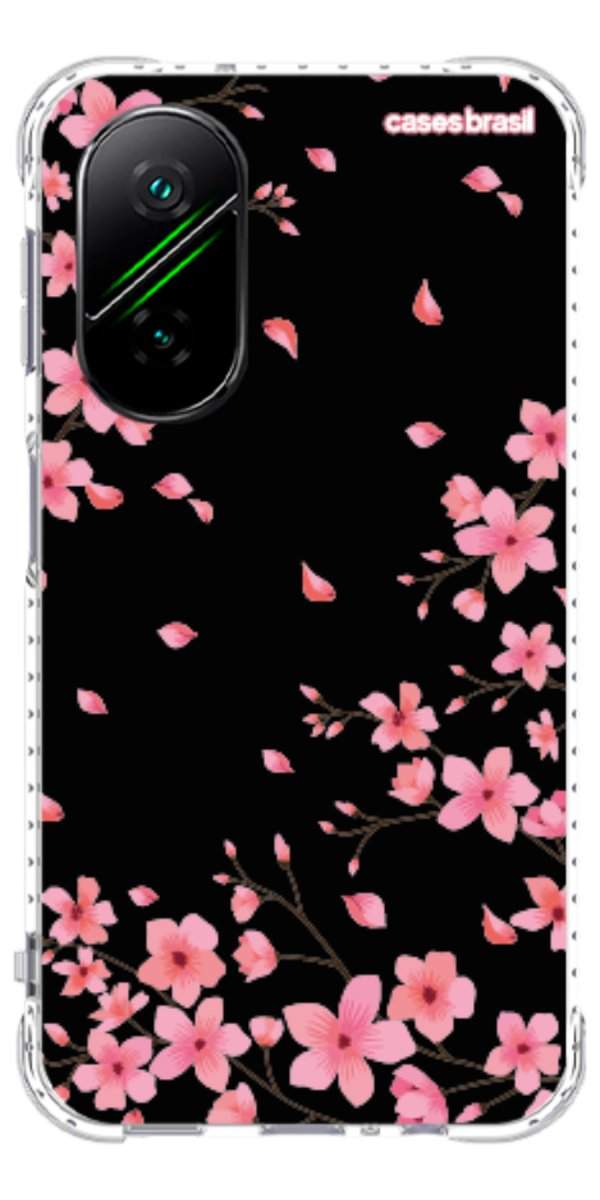Capinha para Celular Flores de Cerejeira
