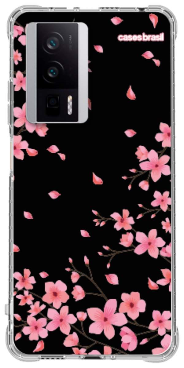 Capinha para Celular Flores de Cerejeira
