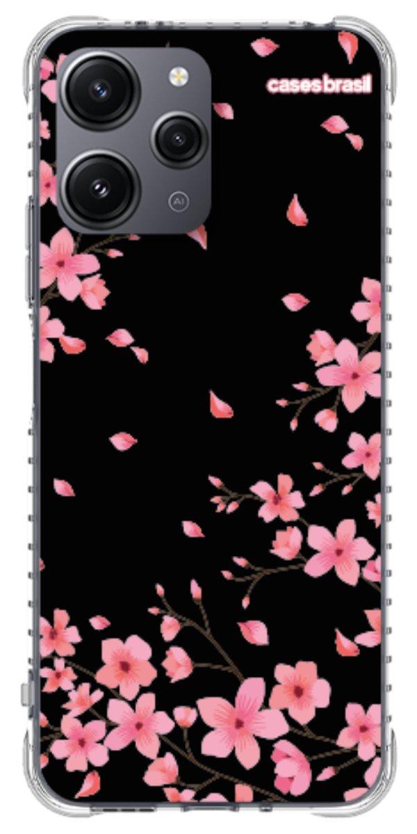 Capinha para Celular Flores de Cerejeira