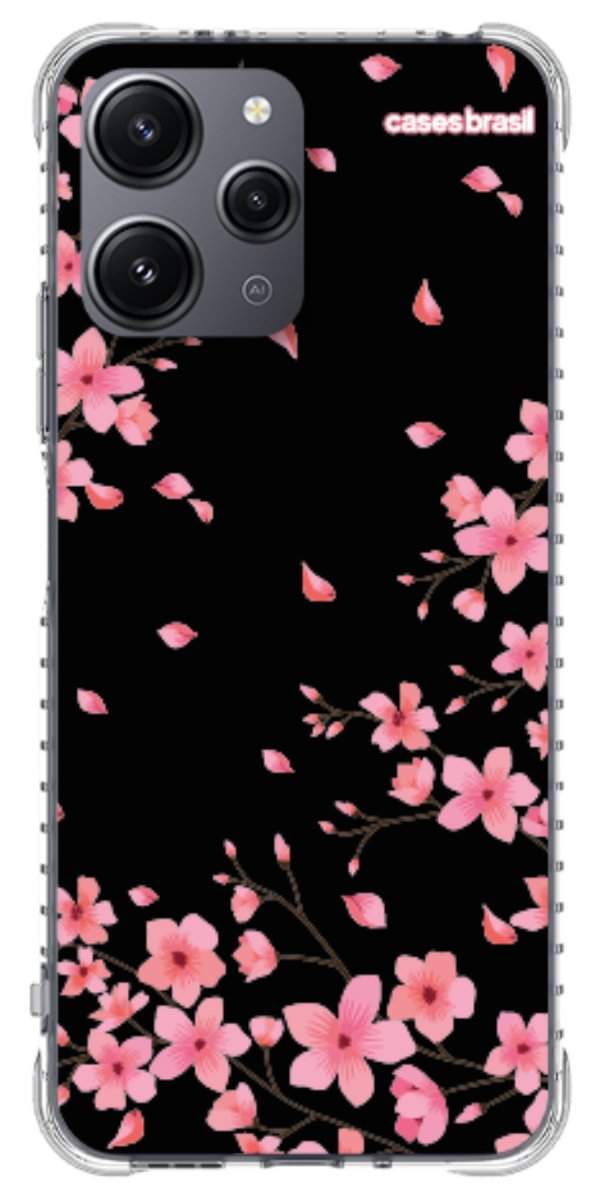 Capinha para Celular Flores de Cerejeira
