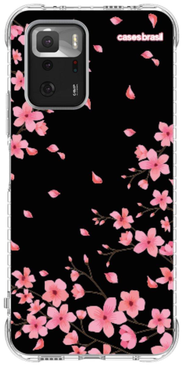 Capinha para Celular Flores de Cerejeira