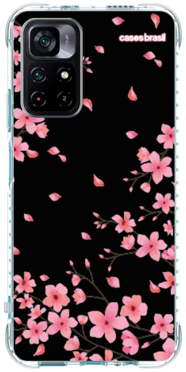 Capinha para Celular Flores de Cerejeira