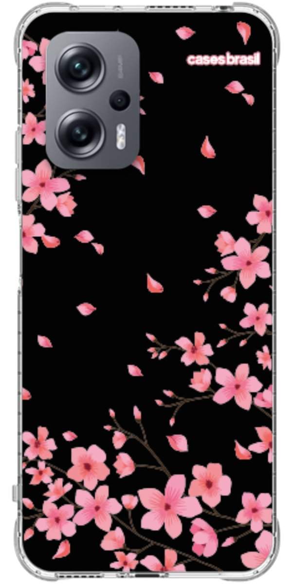 Capinha para Celular Flores de Cerejeira