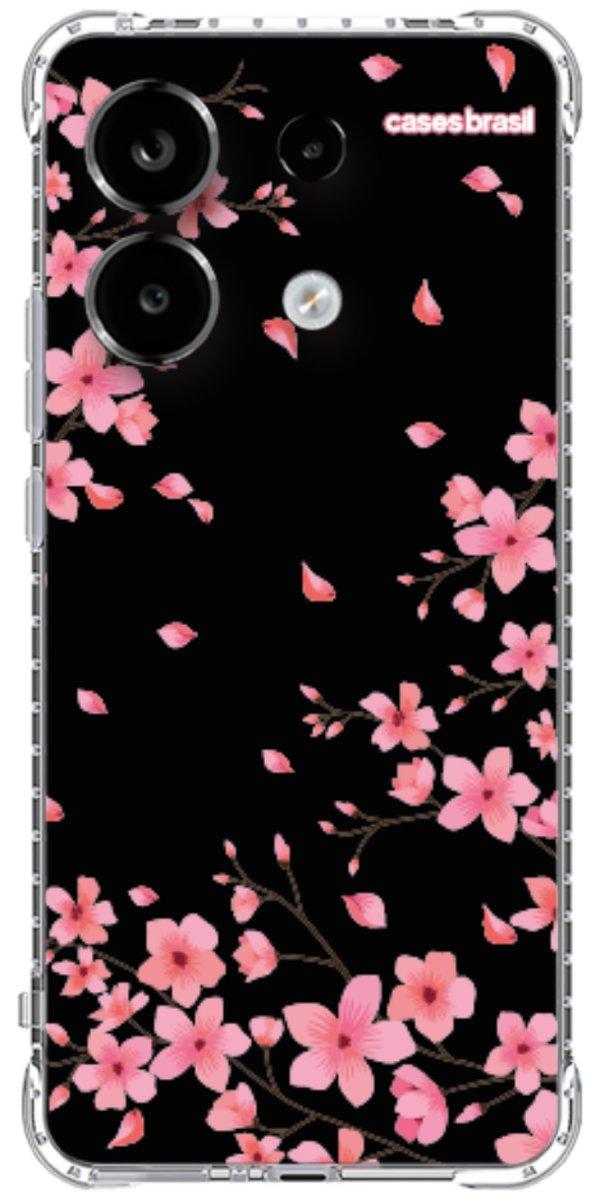Capinha para Celular Flores de Cerejeira