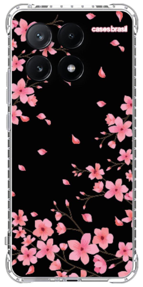 Capinha para Celular Flores de Cerejeira