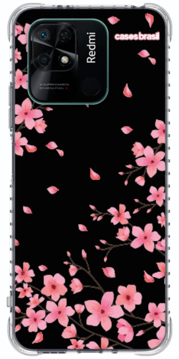 Capinha para Celular Flores de Cerejeira